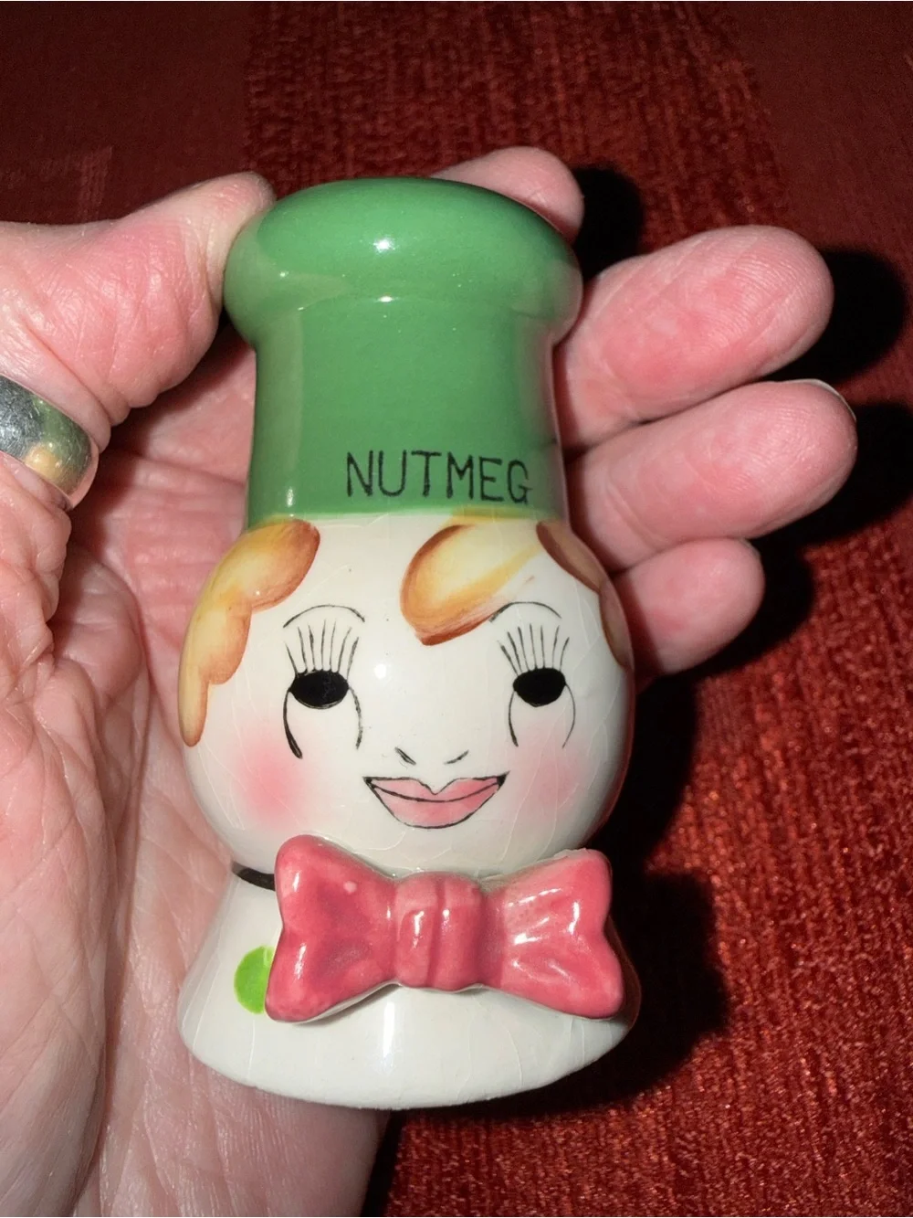 Vintage 1950s Anthropomorphic Chef Spice Shakers - Set of 4 - Excellent